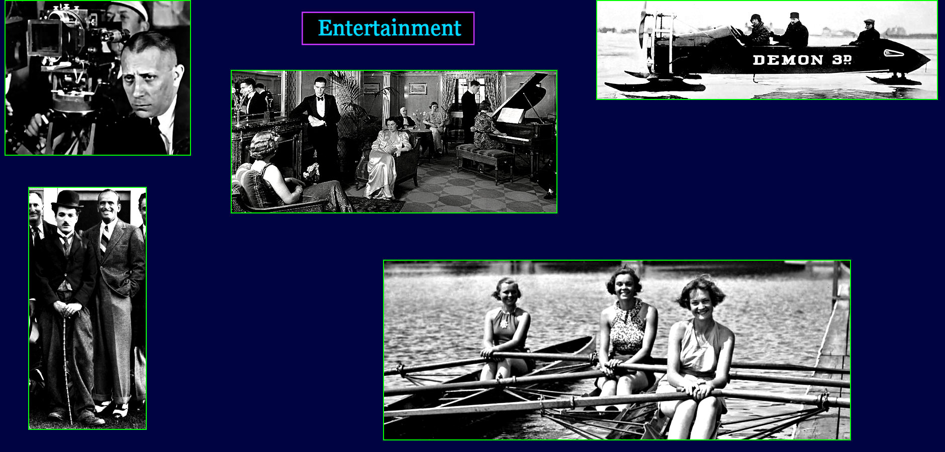 Silent films, 1920s